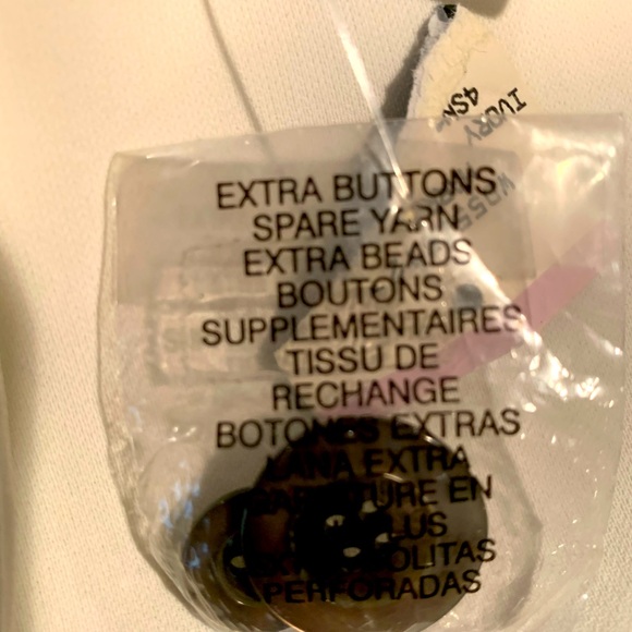 NWT Kasper Ivory Career blazer , Size 6P - Picture 7 of 8